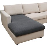 Eismodra L-Hoek Sofahoes Donkergrijs - 3 Zits, Elastisch & Makkelijk - 32% Korting