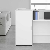 vidaXL Opbergkast 50x45x103,5 cm Wit - Retourdeal met 54% Korting!