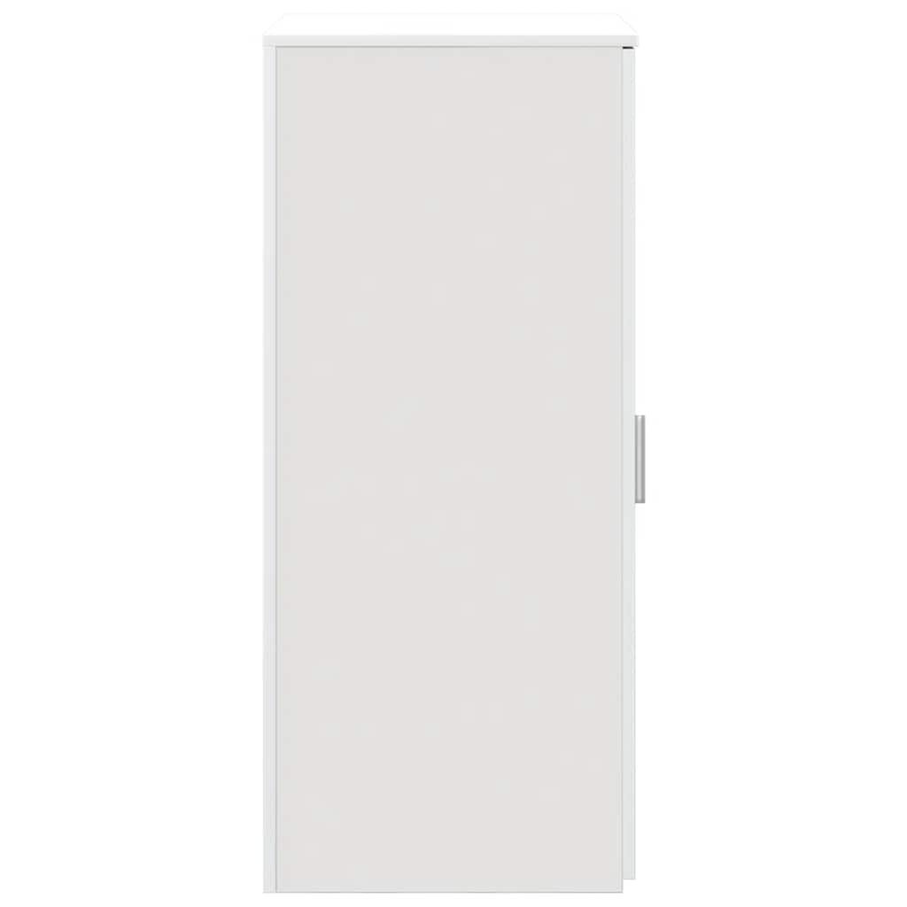 vidaXL Opbergkast 50x45x103,5 cm Wit - Retourdeal met 54% Korting!