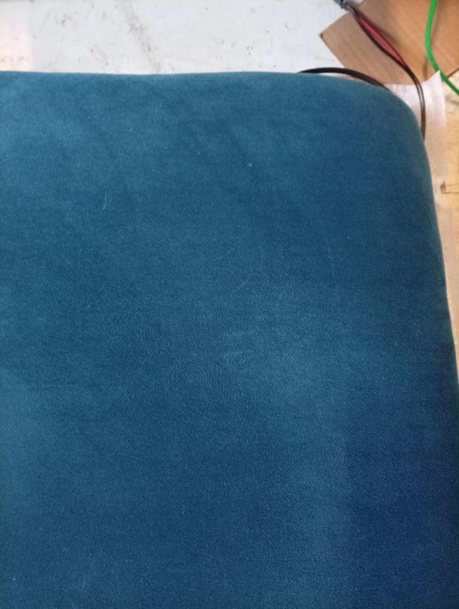 vidaXL Massagestoel (54% korting) - Verstelbaar, Blauw Fluweel