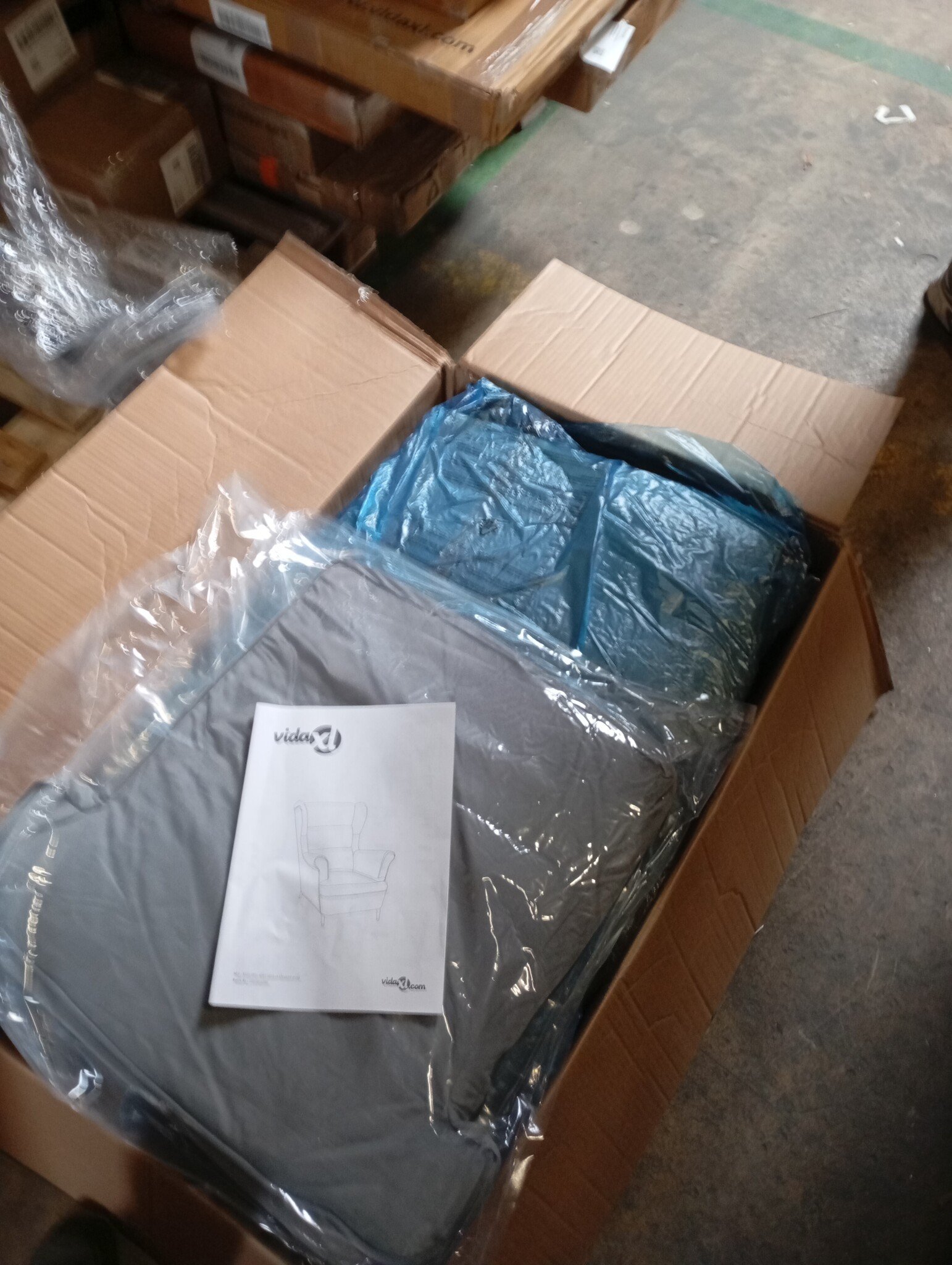 vidaXL Fauteuil Fluweel Donkergrijs - 54% Korting!