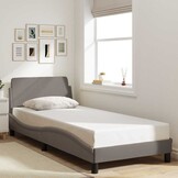 vidaXL Bedframe Taupe - 40% Korting - 80x200 cm - Geretourneerd