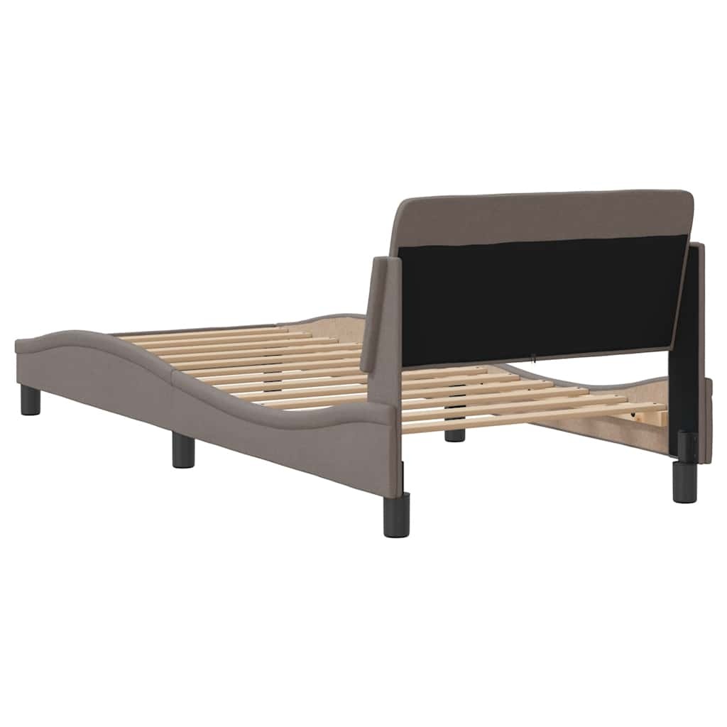 vidaXL Bedframe Taupe - 40% Korting - 80x200 cm - Geretourneerd