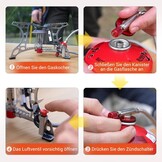 Bulin Campingkooktoestel - Ultralicht & Opvouwbaar - 26% Korting!