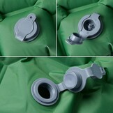 vidaXL Kampeermatras 190x58x6cm (1 pers.) Groen - 62% Korting!