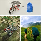 Bulin Campingkooktoestel - Ultralicht & Opvouwbaar - 26% Korting!