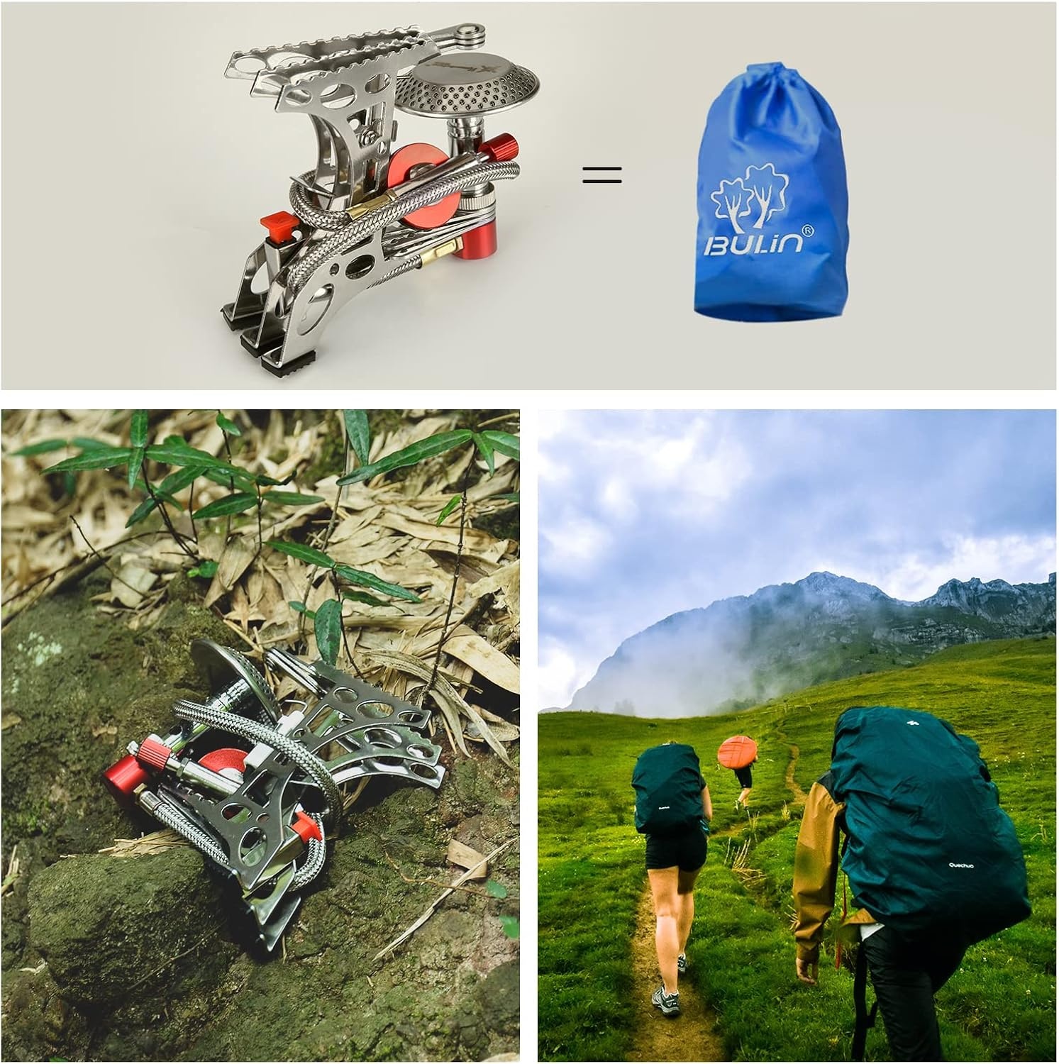 Bulin Campingkooktoestel - Ultralicht & Opvouwbaar - 26% Korting!