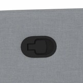 vidaXL Massagestoel (34% korting!) - Verstelbaar Stof Lichtgrijs