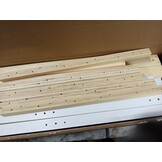 vidaXL Bedframe Massief Grenenhout Wit 140x200 - 54% Korting!