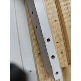 vidaXL Bedframe Massief Grenenhout Wit 140x200 - 54% Korting!