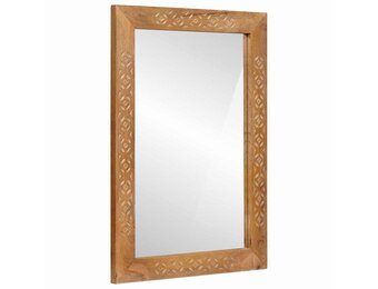 VidaXL Spiegel Massief Mangohout - 33% Korting!