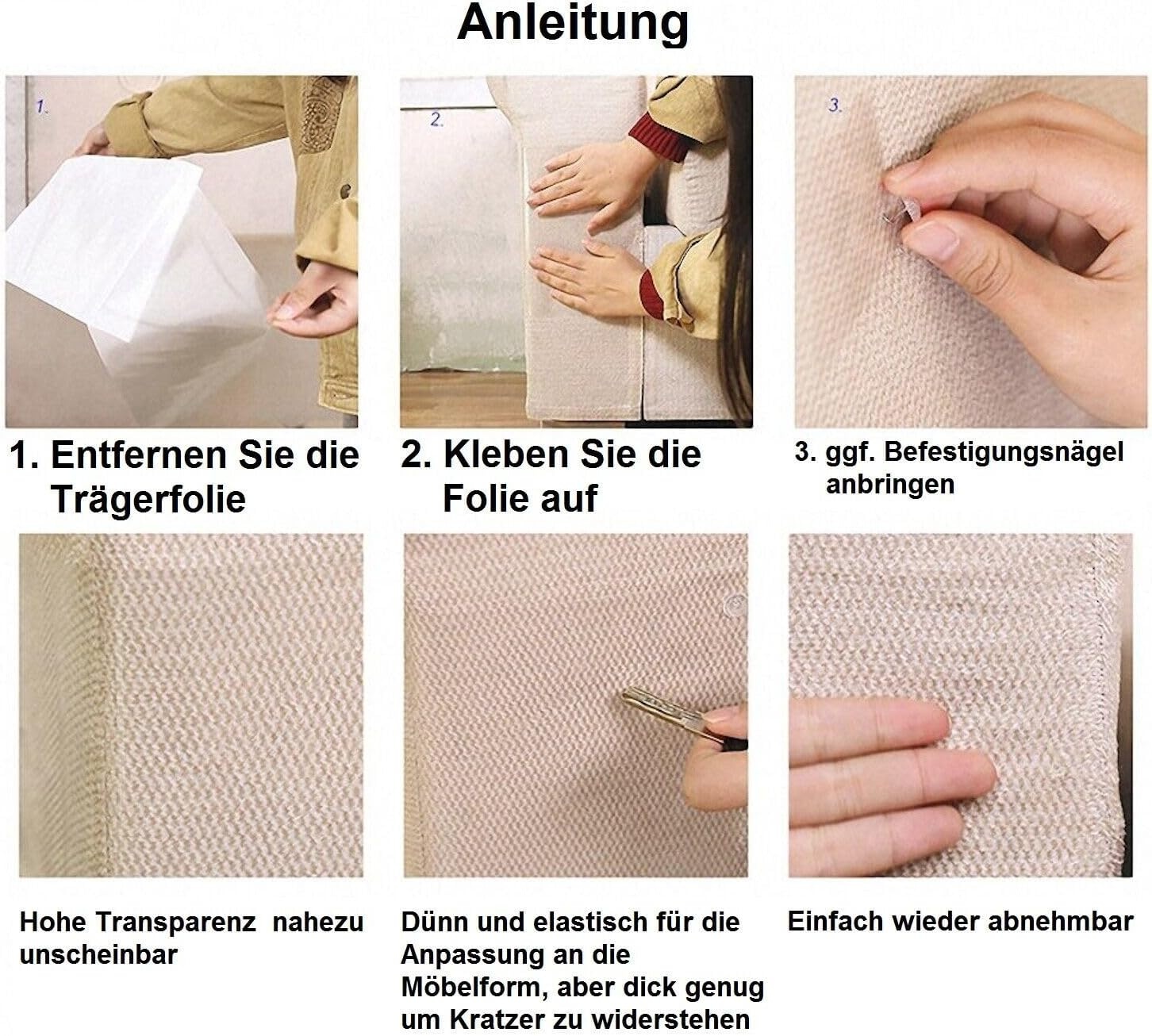 Krasbescherming Bank | Kattenfolie Zelfklevend 45 x 1000 cm | 30% Korting