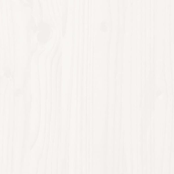 vidaXL Tuinmiddenbank Grenenhout Wit - 56% Korting!