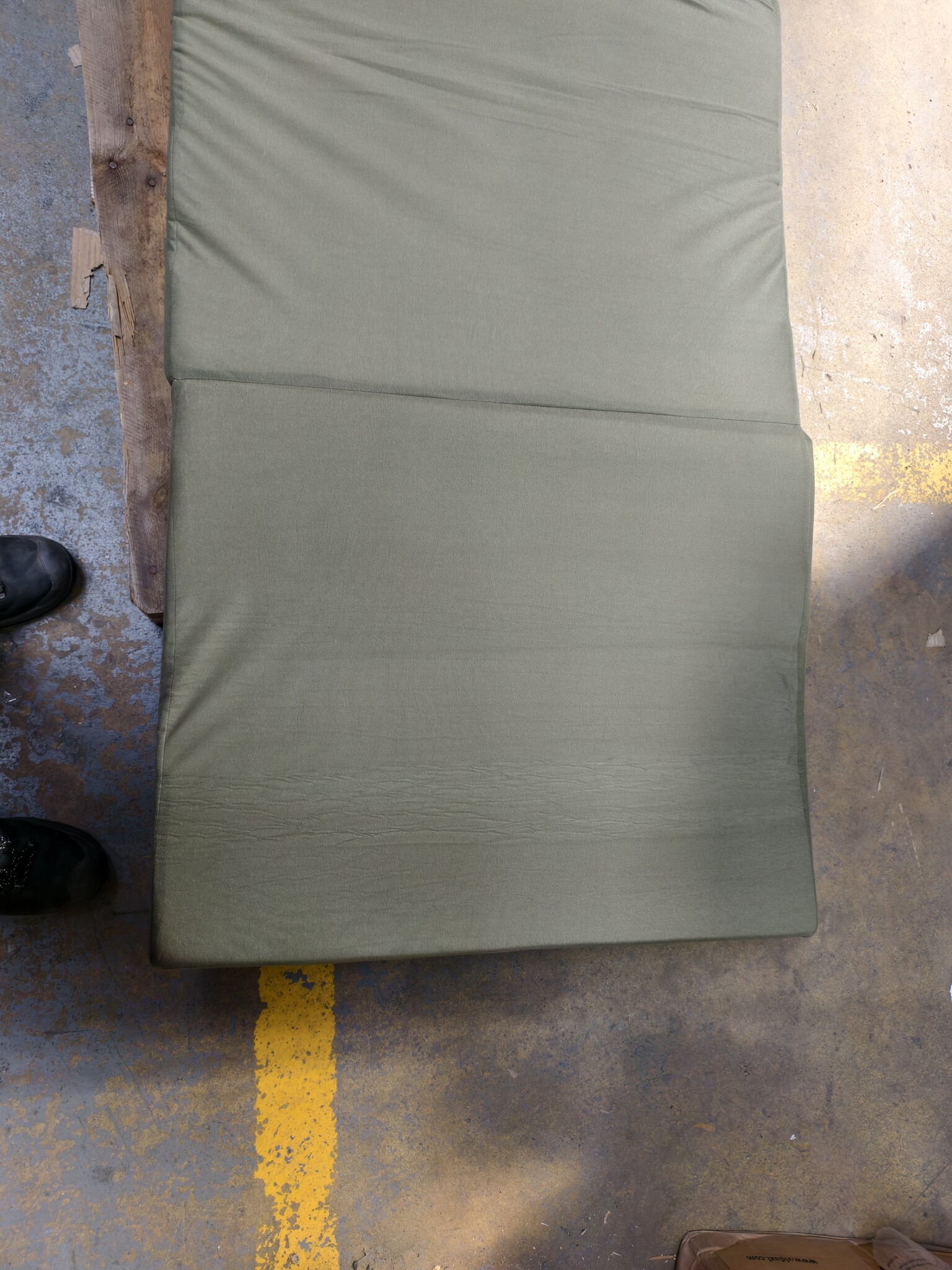 Logeermatras 80x200x10cm Donker Groen | -58% Korting