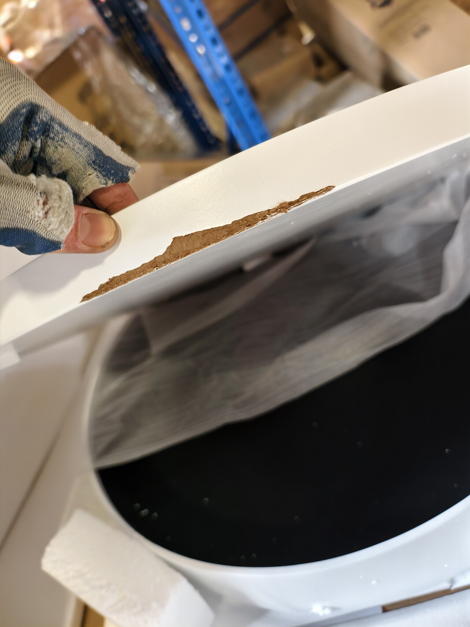 Houten Salontafel Wit met Opbergruimte - 60x60x40 - 58% Korting!