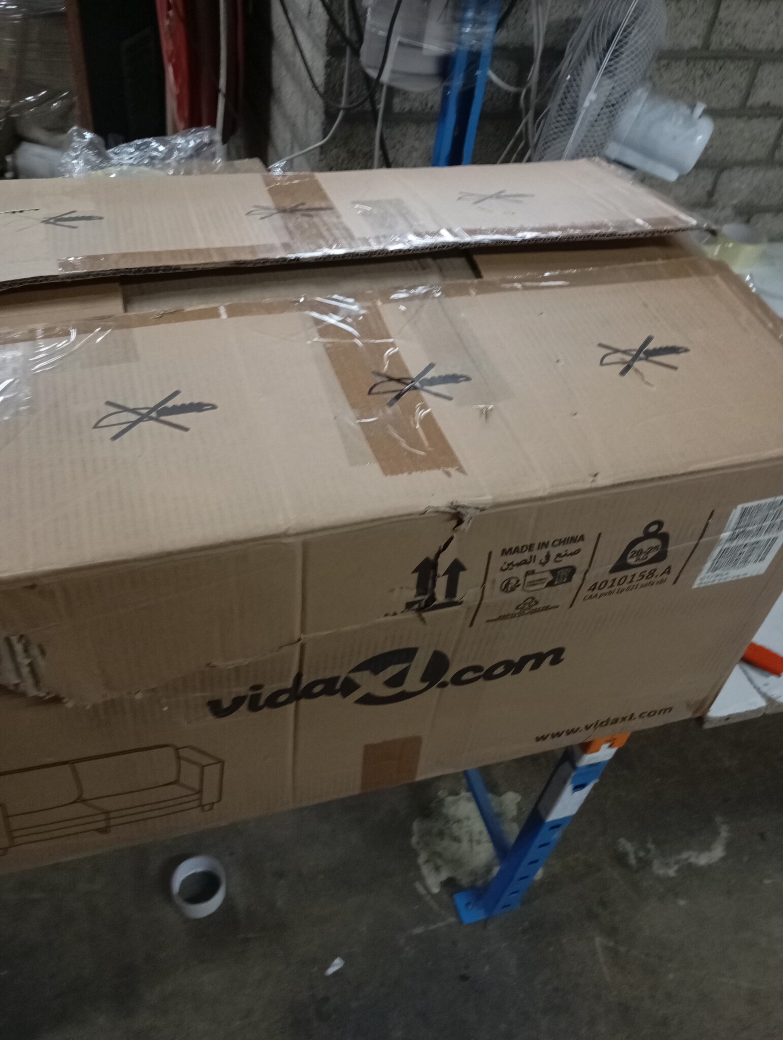 vidaXL 2-zitsbank 120 cm kunstleer zwart | 54% Korting