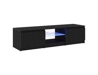 VidaXL TV-Kast Zwart (Bewerkt Hout) - 53% Korting!