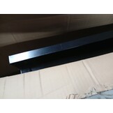 vidaXL Haardhoutrek Staal Zwart (37x37x113 cm) - 51% Korting!