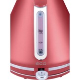 ECG RK 1708 Tradizione Corsa Waterkoker - Rood - 44% Korting!