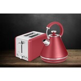 ECG RK 1708 Tradizione Corsa Waterkoker - Rood - 44% Korting!