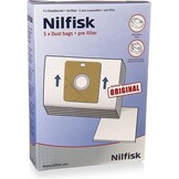 Nilfisk Stofzakken Bravo Serie - 5 stuks - Nu 46% korting!