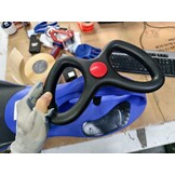 Wiggle car - wiebelauto - met LED-verlichte wielen - blauw