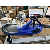 Wiggle car - wiebelauto - met LED-verlichte wielen - blauw