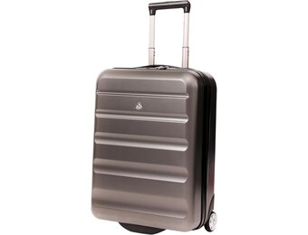 Aerolite Expandable 55x40x20cm to 55x40x23cm Ryanair Priority Wizz Air Priority & More Max Size Lightweight Hard Shell Carry On Hand Cabin Luggage Suitcase 55x40x20 55x40x23, 2-Wheels