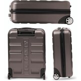 Aerolite Expandable 55x40x20cm to 55x40x23cm Ryanair Priority Wizz Air Priority & More Max Size Lightweight Hard Shell Carry On Hand Cabin Luggage Suitcase 55x40x20 55x40x23, 2-Wheels