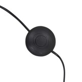 vidaXL Vloerlamp met standaard E27 121 cm wit