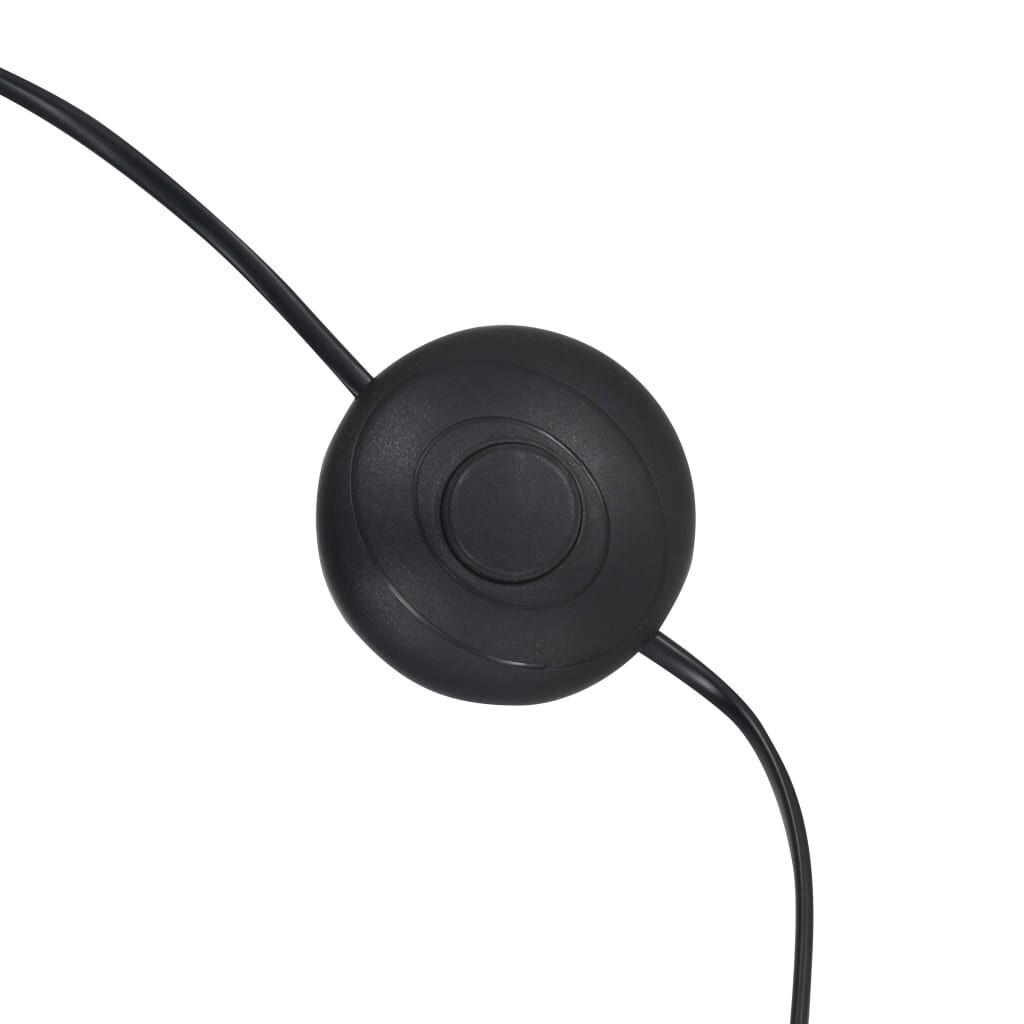 vidaXL Vloerlamp met standaard E27 121 cm wit