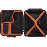 OCHNIK Kabinenkoffer | Hartschalenkoffer | Material: ABS | Farbe: schwarz | Größe: XS | Maße: 40 x 30 x 18 cm | Fassungsvermögen: 24 Liter | 2 Räder | Hohe Qualität