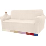 Granbest Hoogwaardige Stretch Sofabezug - 3-zits - Lichtbeige (27% Korting)