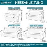 Granbest Hoogwaardige Stretch Sofabezug - 3-zits - Lichtbeige (27% Korting)