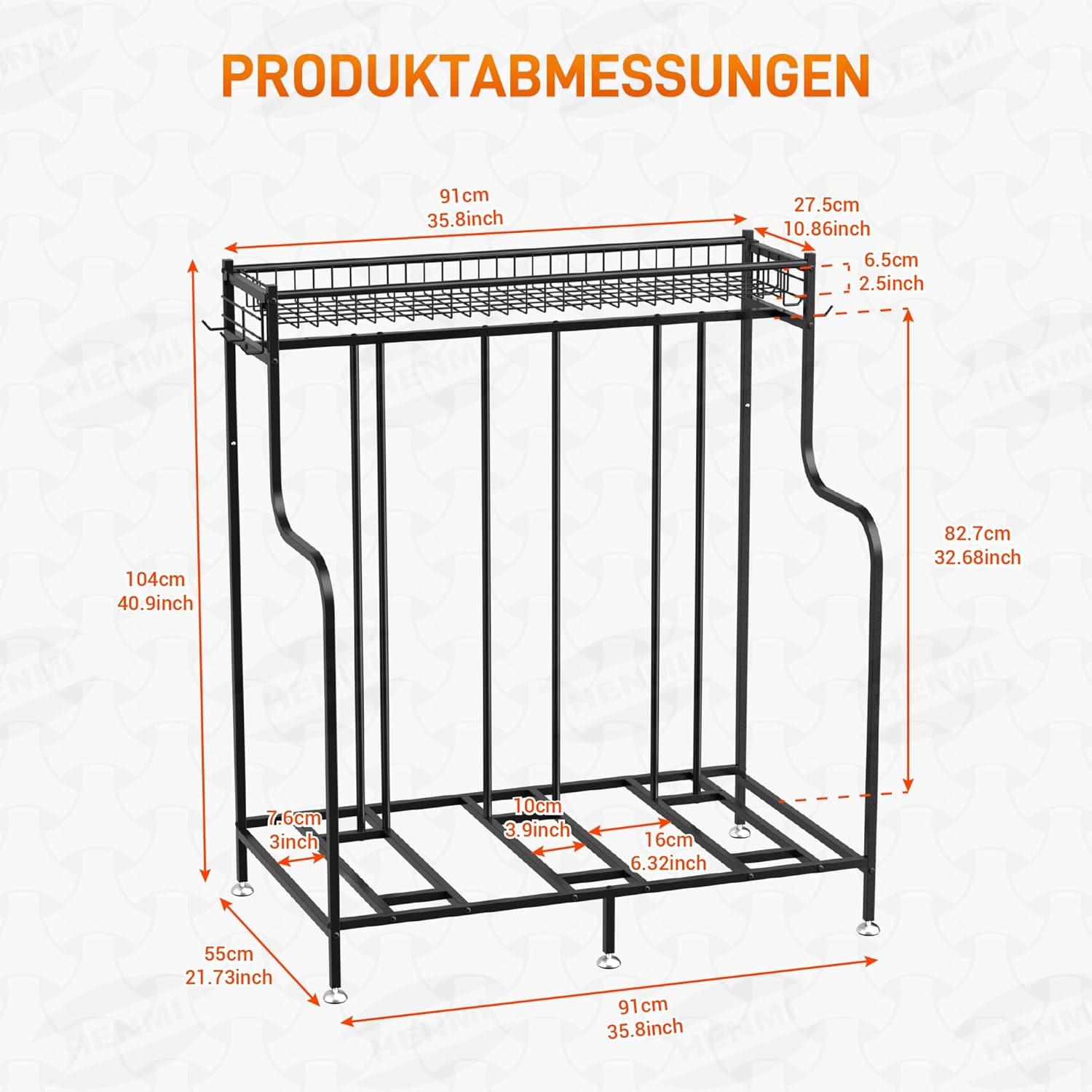HENMI Fietsstandaard - 3 Fietsen | Opslag & Organisatie | Nu 27% Korting!