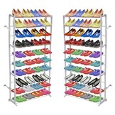 VidaXL Schoenenrek 2 st | 30% Korting | Wit Kunststof