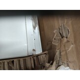 vidaXL Halbankje Wit Bewerkt Hout - 58% Korting