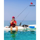 Abahub Kajak-peddel, Verstelbaar (240-260cm) | 26% Korting!