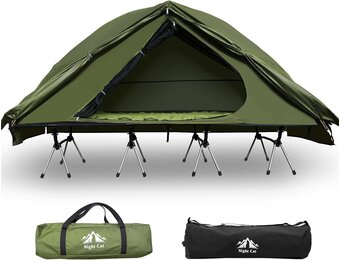 Night Cat 1-Persoons Tent met Bed - 29% Korting