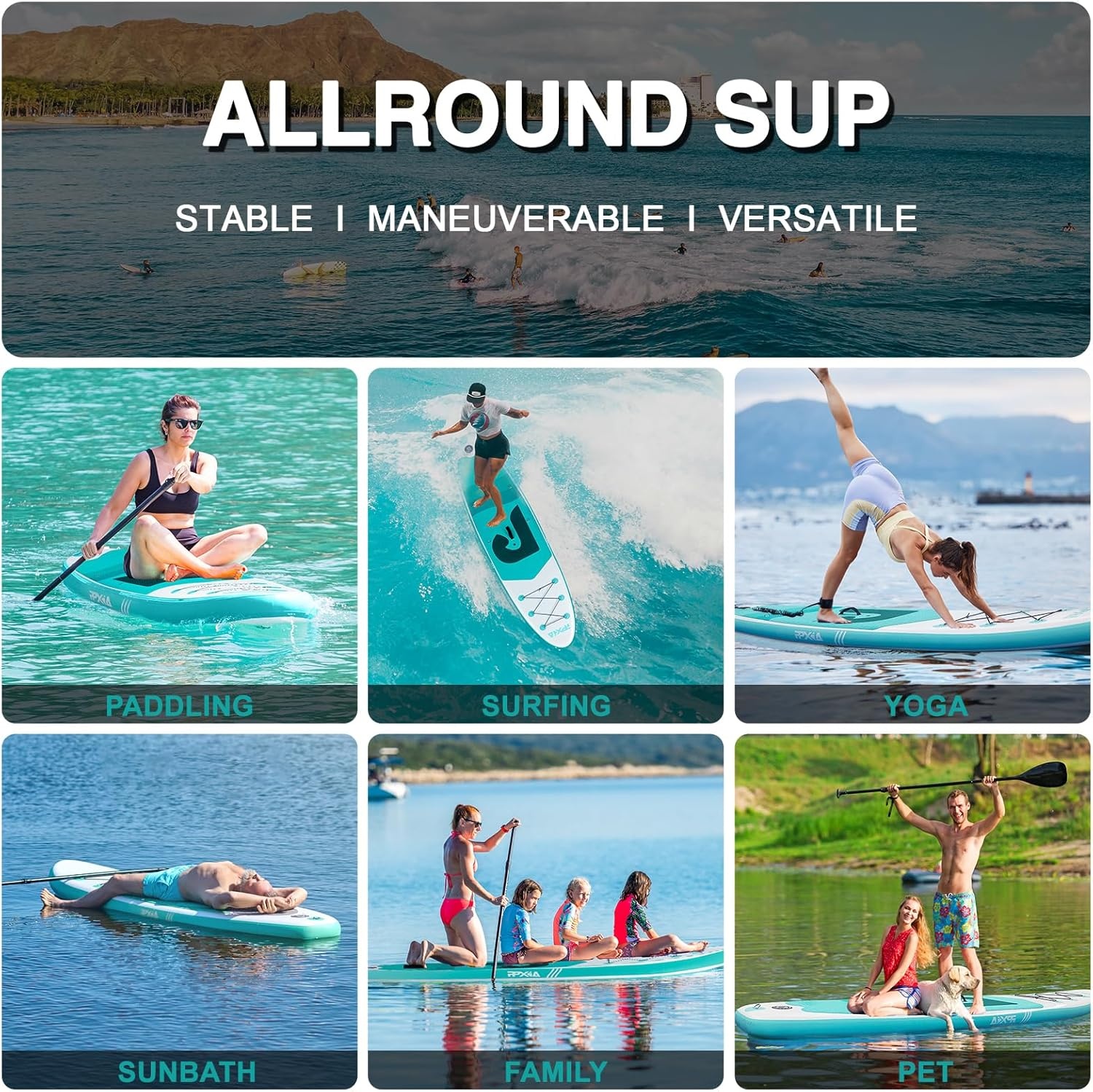 Opblaasbaar SUP-board met Zitting - 29% Korting!