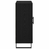 vidaXL Sidetable Zwart eiken 69.5x34x90 cm | 33% Korting