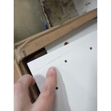 VidaXL Wandtafel Grenenhout Wit - 54% Korting - Retourdeal