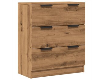 vidaXL Dressoir 60x30x70 cm Artisan Eiken - 35% Korting!