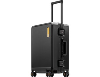 LEVEL8 Zipperless Koffer 24" Zwart - 29% Korting!