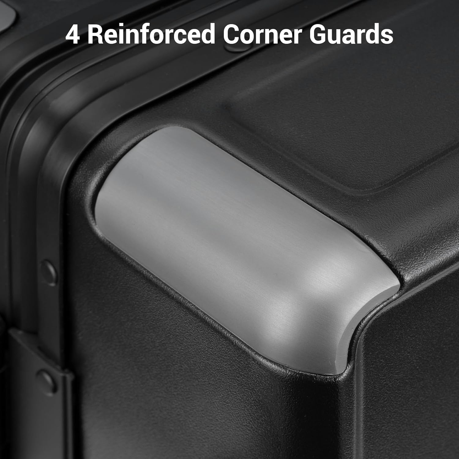 LEVEL8 Zipperless Koffer 24" Zwart - 29% Korting!