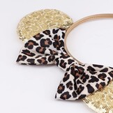 DRESHOW Muis Oren Hoofdbanden - 2 stuks met Glitter Strik - 20% Korting!