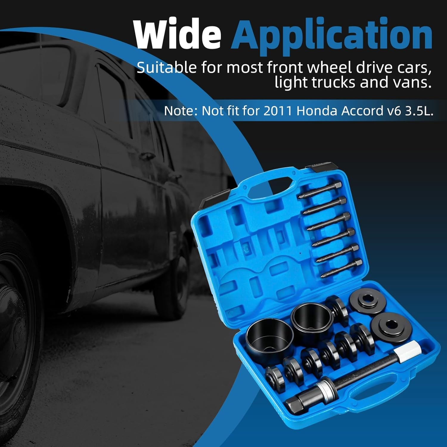 FreeTec 19-delige wiellagergereedschap set - 27% korting