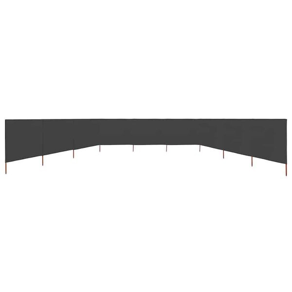 vidaXL Windscherm 9-panelen (1200x160 cm) Antraciet - 59% Korting!