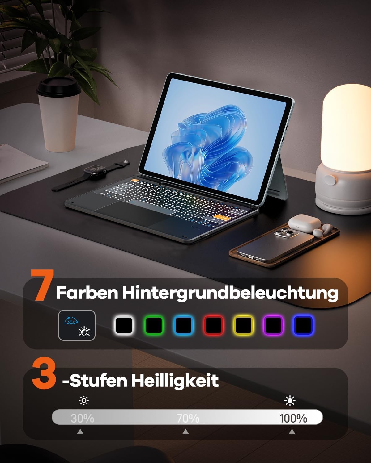 Doohoeek Bluetooth Toetsenbord voor Surface Pro 12 2025 | 27% Korting