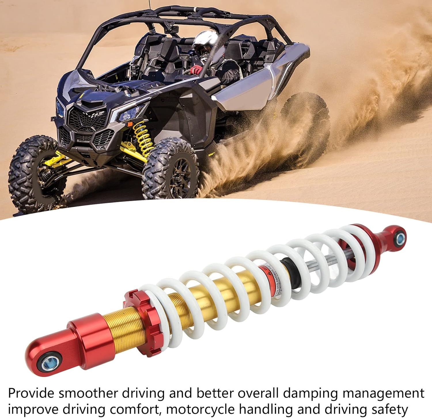 Motorfiets Schokdemper 450mm - 28% Korting | Universeel Verstelbaar